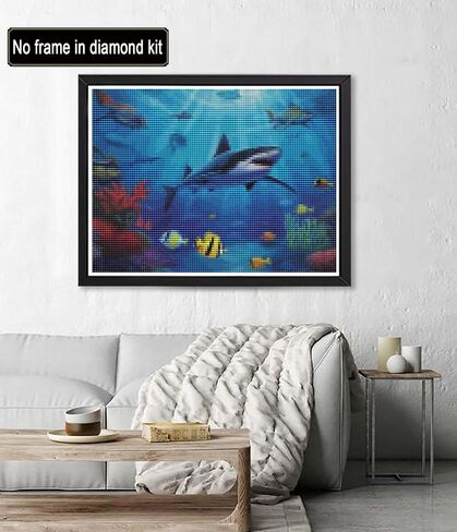 DIY 5D Diamond Art Paintings by Number kit, DIY Painting Skull 349 with Diamond Art Full Diamond Canvas Home Wall Decoration Painting 30x40cm (12x16 inches) in Saudi Arabia