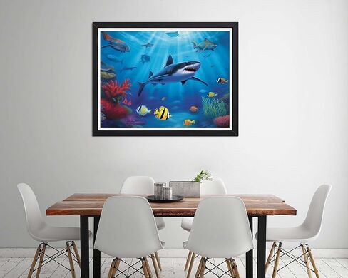 DIY 5D Diamond Art Paintings by Number kit, DIY Painting Skull 349 with Diamond Art Full Diamond Canvas Home Wall Decoration Painting 30x40cm (12x16 inches) in Saudi Arabia