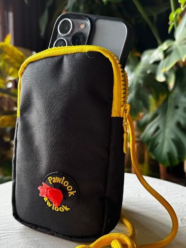 Pawlook Pawlook Free Dog Walking Pouch-Crossbody مقاوم للماء مع الهاتف وعلاج التخزين-موزع حقيبة أنبوب ، يتطابق in Saudi Arabia
