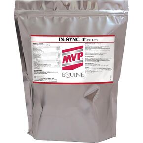 Med-Vet Pharmaceuticals In-Sync (8 lb) مع فيتامين E الطبيعي لصحة/تعافي العضلات في الخيول ...