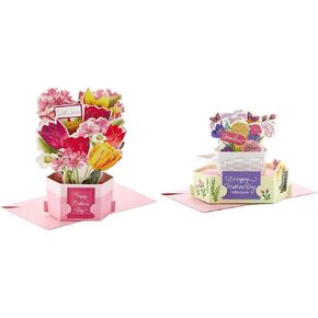 Hallmark Paper Wonder Pop Up Mothers Day Card (Marjolein Bastin Bouquet)