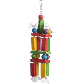 Prevue Pet Products 60959 Bodacious Bites Beacon Bird Toy ، متعدد الألوان