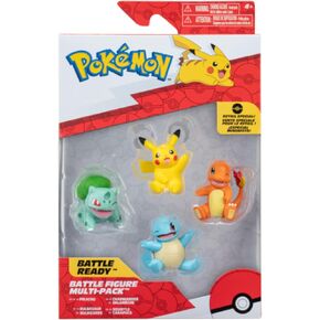 Pokemon Match Figure; Pikachu, Bulbasaur, Charmander, Squirtle 2" Figure