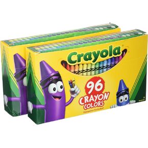Crayola Crayons, Sharpener Included, 96 Colors (Pack of 2)
