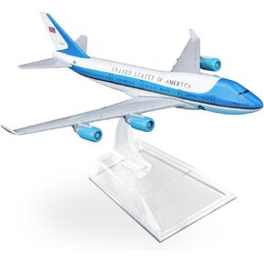 SimplyAir 1/400 Air Force One 747 Airplane Model Kits die-cast alloys Airplane Model for Collection and Display
