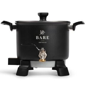 Bare Botanics Electric Wax Melter for Candle Making 11 lbs - Stainless Spout & Heat Resistant Handle - Melting Pot for All Types of Waxes in Under 30 Mins - Melting > Double Boiling