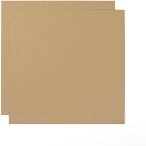 Craftelier - Pack of 50 Kraft Chipboard Sheets | 12x12 Inches, 0.04 Inch Thickness | Acid-Free & Lignin-Free | Perfect for Scrapbooking, Album Binding, Box Making, and DIY Crafts