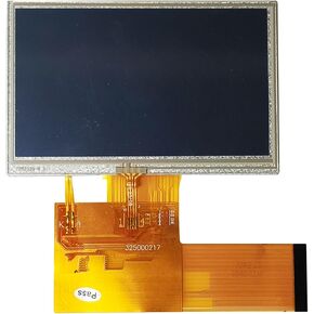 LCD Screen with Touch Digitizer Replacement for Zebra ZT411 ZT421 Thermal Label Barcode Printer, Assembly, Original-Grade Craftsmanship