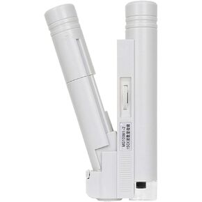 مجهر FAMKIT 150X مع مقياس الجيب المحمول المقياس المقياس