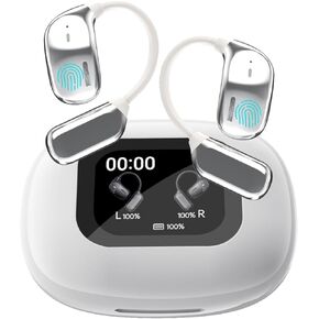 Ai Translation Earbuds Real Time, Language Translator Earbuds Support 150 Languages & Accents, LCD Touch Screen Translation Earbuds One-Year Free Subscription