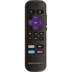 OEM Replacement Remote Control Compatible with All Hisense Roku TV Smart 4K Ultra HDTV 【Only Works with Hisense Roku TV, Not for Roku Stick and Roku Box】 (Netflix/Apple TV+ / Paramount+/ HBO Max)