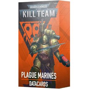 Warhammer 40K Kill Team: Datacards: Plague Marines GWS 103-82