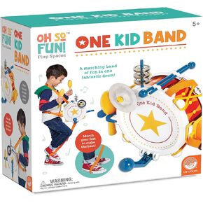 Mindware يا متعة جدا! One Kid Band Musical Instruments for Kids - Gift for 5 Ageens and Up - Musical Adactuments and Associory Compround Comple