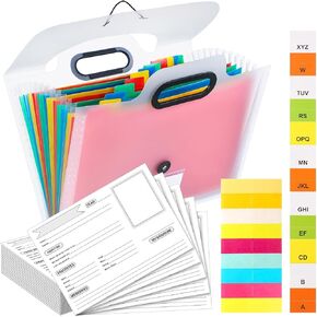 School Memory Book Photo Album for Kids, School Years Organizer Keepsake Box Scrapbook from Preschool Through 12th Grade with 13 Pocket for Storage Portfolio Every Grade Pictures File Keeper