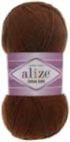 55% Cotton 45% Acrylic Alize Cotton Gold Yarn 1 Skein/Ball 100 gr 360 yds (33-Candy Pink) in Saudi Arabia