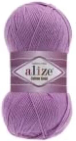 55% Cotton 45% Acrylic Alize Cotton Gold Yarn 1 Skein/Ball 100 gr 360 yds (33-Candy Pink) in Saudi Arabia