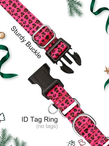 Martingale Collar for Dogs with TAG Ring, Adjustable Soft Nylon Dog Collars with Buckle Heavy Duty for Small, Medium & Large Dogs (Boho,M) in Saudi Arabia