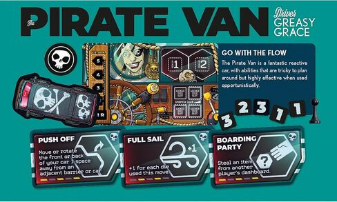 Joyride: Survival of The Fastest - Car Combat Board Game, Battle On Maps & Racetracks, Ages 12+, 2-4 Players in Saudi Arabia