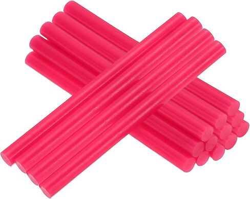 PATIKIL 4x0.27 Inch Hot Glue Sticks, 16 Pcs Hot Glue Gun Sticks Mini Hot Melt Adhesive Glue Stick for DIY Art Craft Repairs Festival Decoration, Black in Saudi Arabia