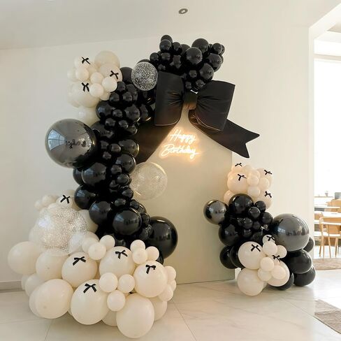 Casino Theme Balloon Arch Kit, 104 Pcs Red Black and Gold Metallic Latex Balloon Garland Kit with Dice Crown Explosion Star for Women Men Casino Night Las Vegas Birthday Graduation Party Decorations in Kuwait