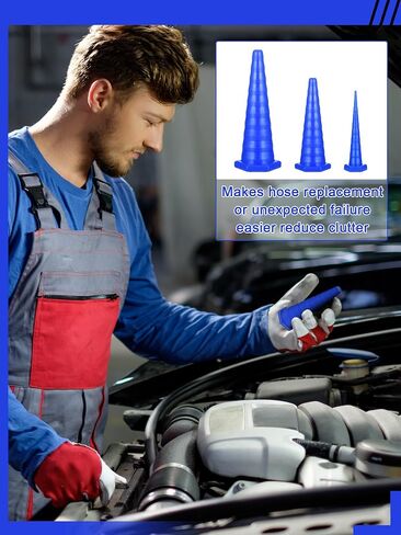 35 Pcs Hydraulic Oil Service Plugs Large Medium Small Sizes Multi Pack Rubber Plugs Drip Proof Hose Plugs Industrial Hydraulic Plug Kit for Irrigation Kitchen Drain Source, 3 Sizes in Kuwait