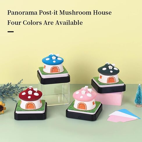 3D Memo Pad Time Piece Calendar 2025,3D Calendar Memo Pad DIY Notes Notepad Paper Carving Art Green Tree House,2025 Desk Calendar With LED Lights in Saudi Arabia