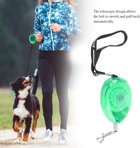 طوق صغير ومتوسط ​​طوق التلقائي القابل للسحب الكلب جرو السلسلة (الأزرق) in Kuwait