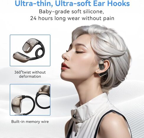 ترجمة AI سماعات الأذن في الوقت الفعلي ، تدعم سماعات الأذن المترجمة اللغوية 150 لغة ولهجات ، LCD Touch Screen Translation One Screen in Kuwait