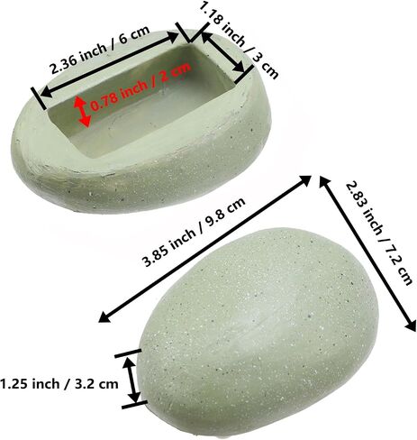 KUMGROT Fake Rock Keybox Spare Key Lock Box Hide a Key Safe Holder Key Hiders Fake Branch Key Hider For Outdoor Yard Garden （Branch） in Saudi Arabia