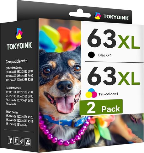 TOKYOINK 222XL Ink Cartridges Combo Pack Replacement for Epson 222 XL T222 Ink Cartridge for Expression Home XP-5200 Workforce WF-2960 Printer Ink Cartridge (Black, Cyan, Magenta, Yellow) in Saudi Arabia