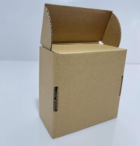 4x4x2 inches pack of 100 shipping boxes, Brown Cardboard Mailer Box for small Business packaging supplies, packing and Wrapping Mailing present in Kuwait