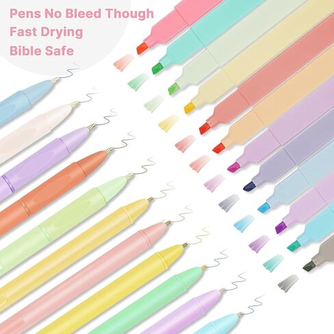 Bible Study Supplies, Bible Journaling Kit for Women with Journal, Pen Case, Tabs, No-Bleed Pens and Highlighters, Annotation Kit, Note Taking Supplies for Study, Christian Gifts (letter B) in Saudi Arabia