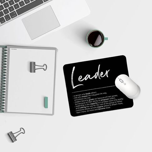 QIYUHOY Resilience Definition Square Black Mousepad,Inspirational Mouse Pads for Desk Home Office Gaming Working,Home Decor Accessories Supplies,9.5x7.9 inches in Saudi Arabia