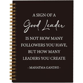 دفاتر ملاحظات ملهمة لتعريف الحصباء للعمل، هدايا مكتبية تحفيزية للنساء والرجال وزملاء العمل، واللوازم المكتبية والإكسسوارات، دفتر ملاحظات حلزوني 5.5 × 8.3 بوصة in Kuwait