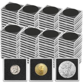 20 PCS COIN ANDERSIONS HOURSIONS ، و CLEAR COON COON with 5 size sponge gamkets 20/25/35/35/40mm ، وألواح عملة بلاستيكية وحماية من العملات المعدنية لمستلزمات جمع الدولار الفضية ، والأسود