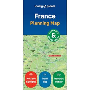 خريطة تخطيط Lonely Planet France