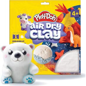 Play-Doh Brand Clay Air-Dry Clay ، 5 أوقية. أكياس طين الهواء والنمذجة والفنون والحرف لوازم للبالغين والأطفال والأدوات والمجموعة