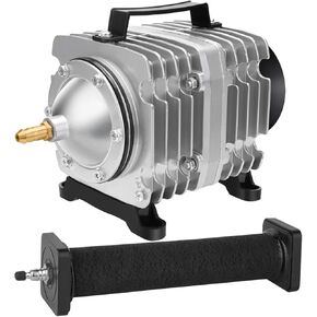 AquaMiracle 1200GPH Commercial Air Pump with 1-Pack Air Stone(8"x1.52")