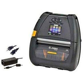 ZTech Zebra ZQ630 Mobile Barcode Label Printer | Wireless Bluetooth and WiFi | 4 Inch, Belt Clip, Charger (Renewed)