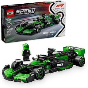 Kick Sauber F1 Team C44 Race Car Toy - Building Met for Kids ، Boys & Girls ، Ages 10+ - لعبة لمشجعي F1 - فكرة هدية لعيد الميلاد - 77247