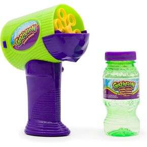 Gazillion Mini Hurricane Held Bubble Blower/Maker Machine W/Bubble Solution ، Age 3+