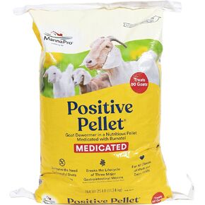 Manna Pro Pellet Goat Dowormer Edged ، 25 رطلاً