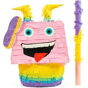 piñata Party with Stick and Hunningfold-Perfect for Kids and Comens Andustments-Piñata Piñata.
