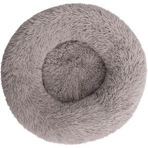 Self Warming Pets Bed Donut Cat and Dog Bed,Calming Cat & Dog Beds for Indoor Pets, Cat Beds Comfortable Donut Round Ultra Soft Washable Dog Beds(Medium-24inch, Pink)