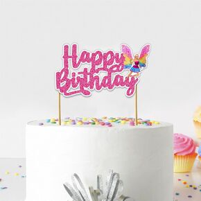 WWWE Happy Birthday Cake Topper – Wrestling Party Supplies for Boys | WWWE Theme Cake Decoration for Birthday Celebrations and Events in Saudi Arabia