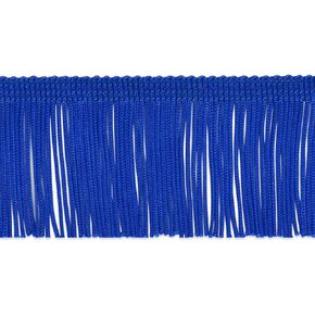 2" Chainette Fringe Trim, Polyester-Made Decorative Fringe Trim, Versatile Fringes for Costumes, Uniforms, Home Decor, and Party Decorations, 5 yards, Royal Blue