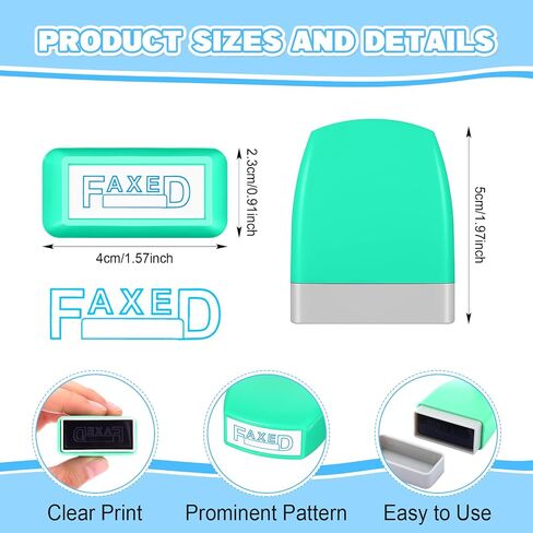 مجموعة طوابع Office Crtiin 8 PC - تمت الموافقة عليها ، مدفوعة ، نسخ ، فاكس ، مسحها ضوئيًا ، سرية ، مستلمة ، أصلية - طوابع مطاطية ذاتية ، مستطيلة للأعمال (النمط 1 ، ألوان مختلطة) in Kuwait