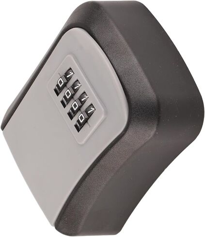 Outdoor Key Box, Wall Mounted Waterproof Combination Key Cabinet Box 4 Digit Combination Key Storage Lock for Garage School Elderly Parents Spare House Key Storage 9.6 in Kuwait