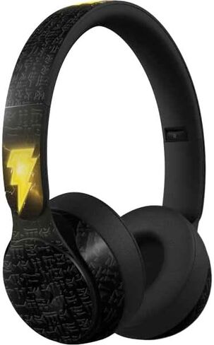 ملصق Skinit متوافق مع Beats Solo Pro - تصميم Warner Bros DC Black Adam المرخص رسميًا in Kuwait