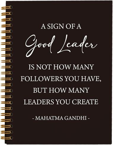 دفاتر ملاحظات ملهمة لتعريف الحصباء للعمل، هدايا مكتبية تحفيزية للنساء والرجال وزملاء العمل، واللوازم المكتبية والإكسسوارات، دفتر ملاحظات حلزوني 5.5 × 8.3 بوصة in Kuwait